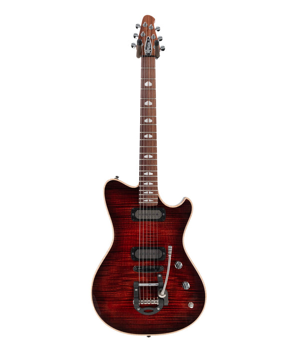 Powers Electric A-Type Select Electric Guitar- Maple Cabernet Red | New