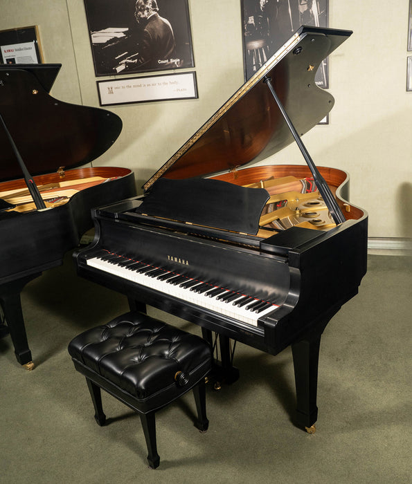 1993 Yamaha 6'1" C3 Conservatory Grand Piano | Satin Ebony | SN:5251913 | Used