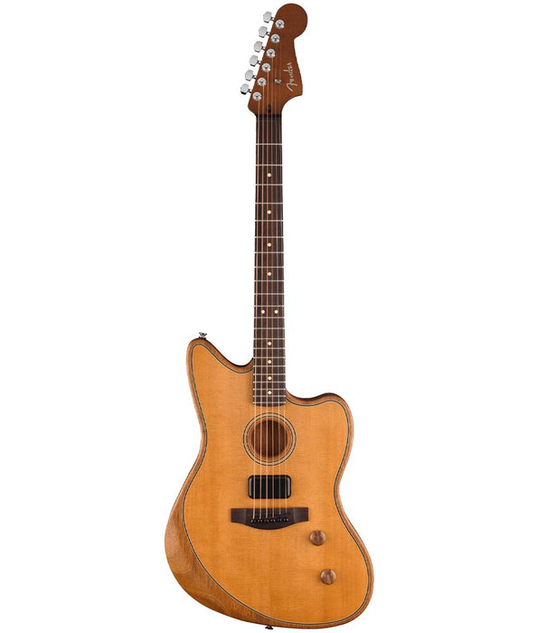 Fender Acoustasonic Standard Jazzmaster Electric Guitar - Aged Natural | Used