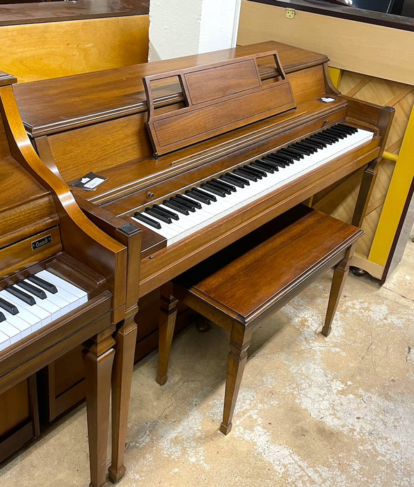 Hobart M. Cable Spinet Piano | Satin Walnut | Used