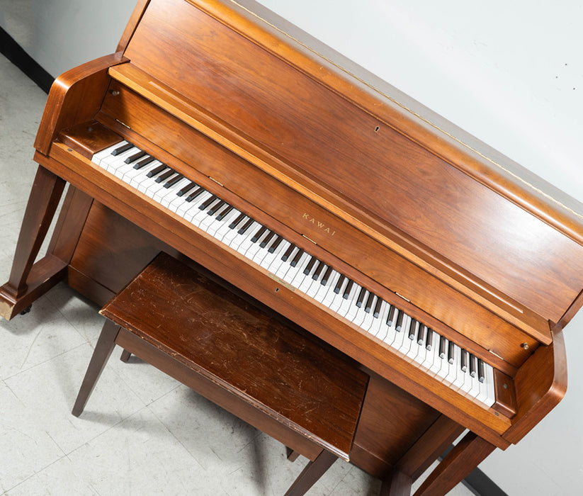 1999 Kawai UST7 Upright Piano | Satin Oak | 46" | Serial No. A94021 | Used