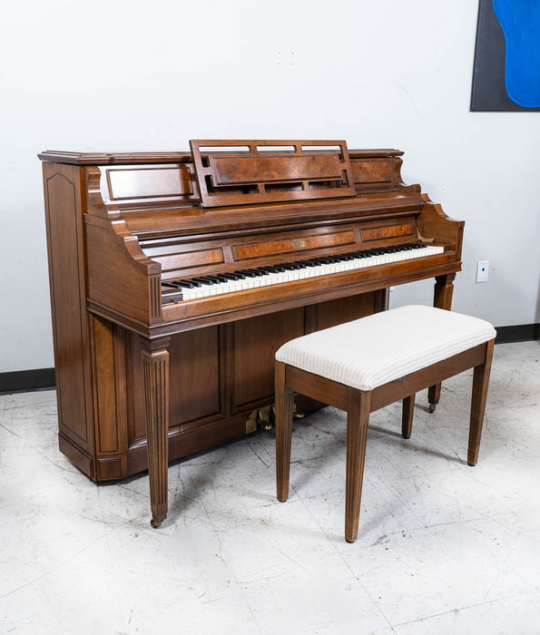 Cable Upright Piano in Satin Mahogany (1976) | Serial No. 433806 | Used