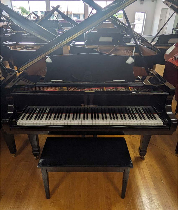 Bergmann TG-150 Grand Piano | Polished Ebony | SN: TG0007090