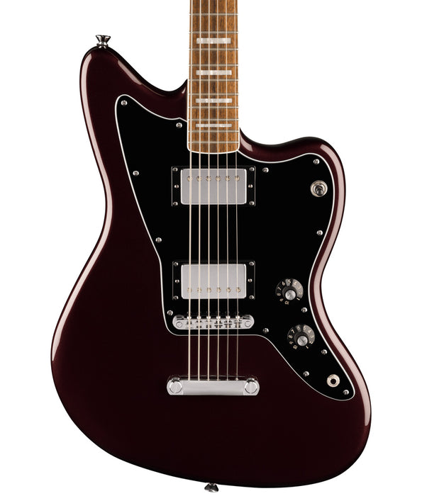 Squier Paranormal Baritone Jazzmaster HH Electric Guitar - Oxblood | New