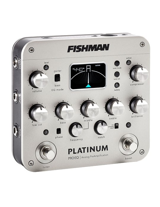 Fishman Platinum Pro EQ Analog Preamp Pedal | New