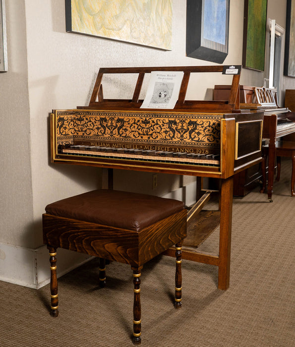 1978 William Mitchell Me Fecit Harpsichord | Used