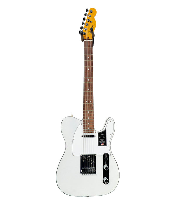 Pre-Owned Fender American Ultra Telecaster, Rosewood Fingerboard - Arctic Pearl | Used