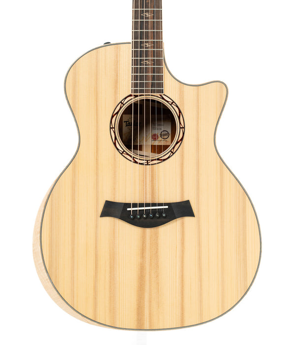 Taylor Custom Grand Auditorium Striped Torrefied Sitka/Cocobolo Acoustic-Electric Guitar
