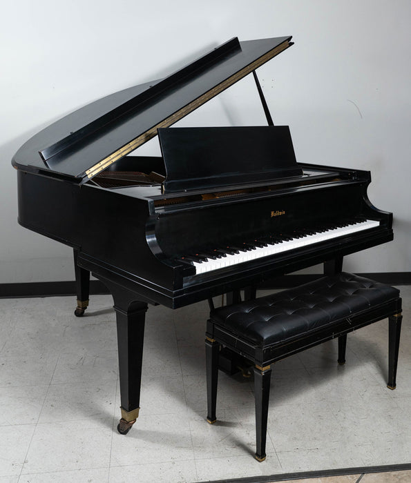 1958 Baldwin Model M Grand Piano in Satin Ebony | Serial No. 138886 | Used