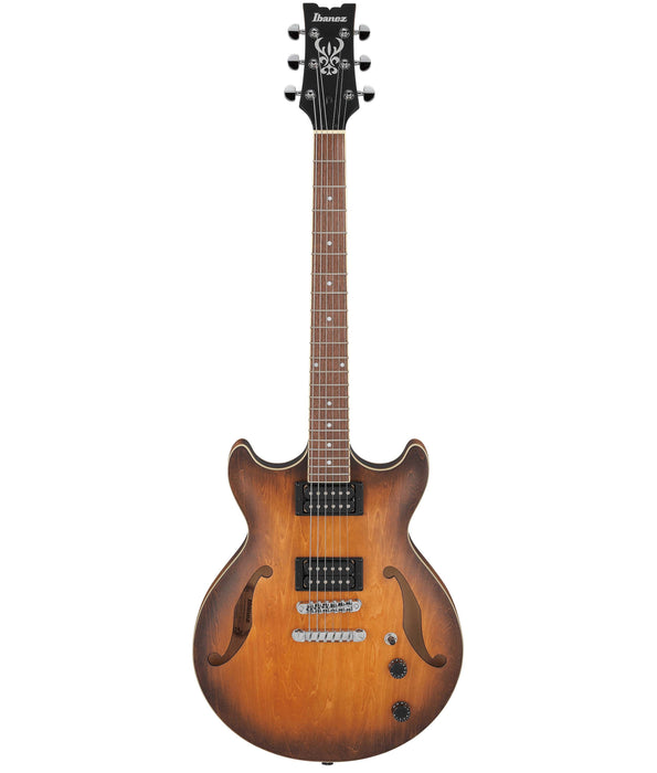 Ibanez AM53 Artcore Hollow-Body Electric Guitar - Tobacco Flat