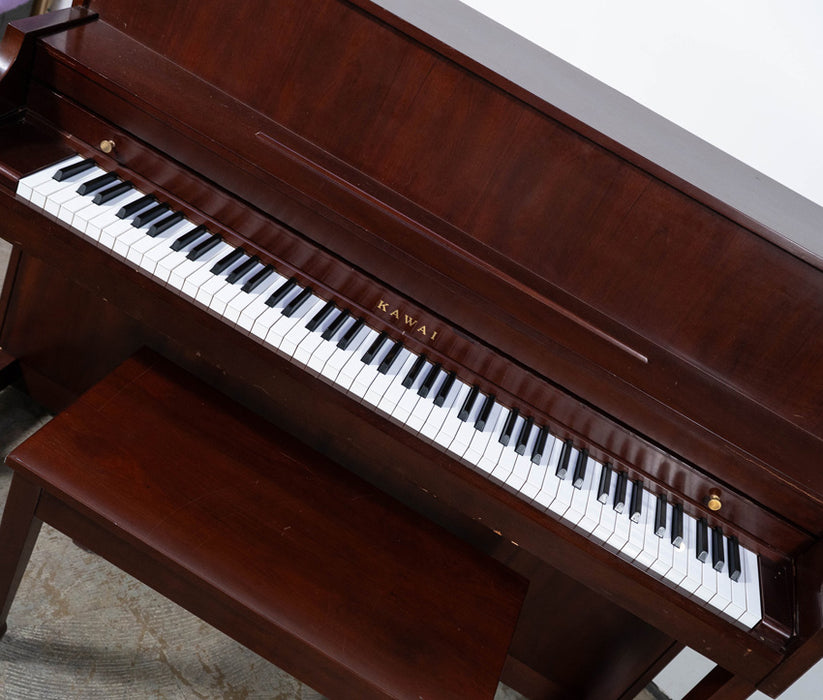 Kawai 506N Upright Piano (2005) | Satin Mahogany | 44.5"| Serial No. F007191 | Used