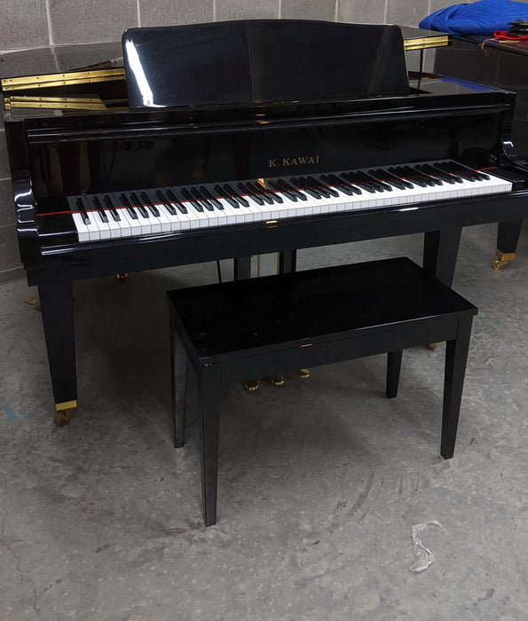 1997 Kawai 4'9" GM1 Grand Piano | Polished Ebony | SN: 2294917