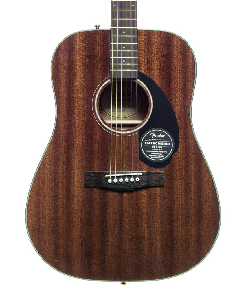 Fender CD-60S All-Mahogany Dreadnought - Natural — Alamo Music Center