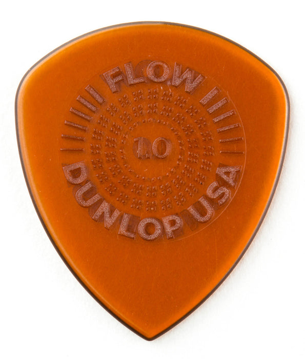 Dunlop 549P100 Flow Standard Grip Picks - 1.0mm 6-pack