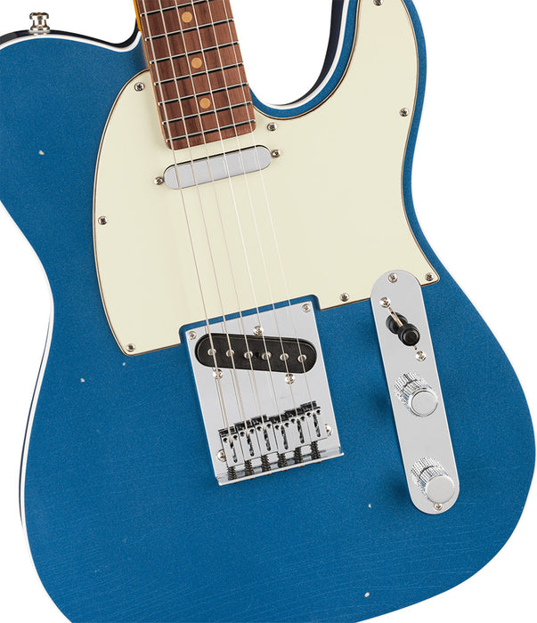 Fender American Ultra Luxe Vintage '60s Custom Telecaster, Rosewood Fingerboard - Lake Placid Blue | New