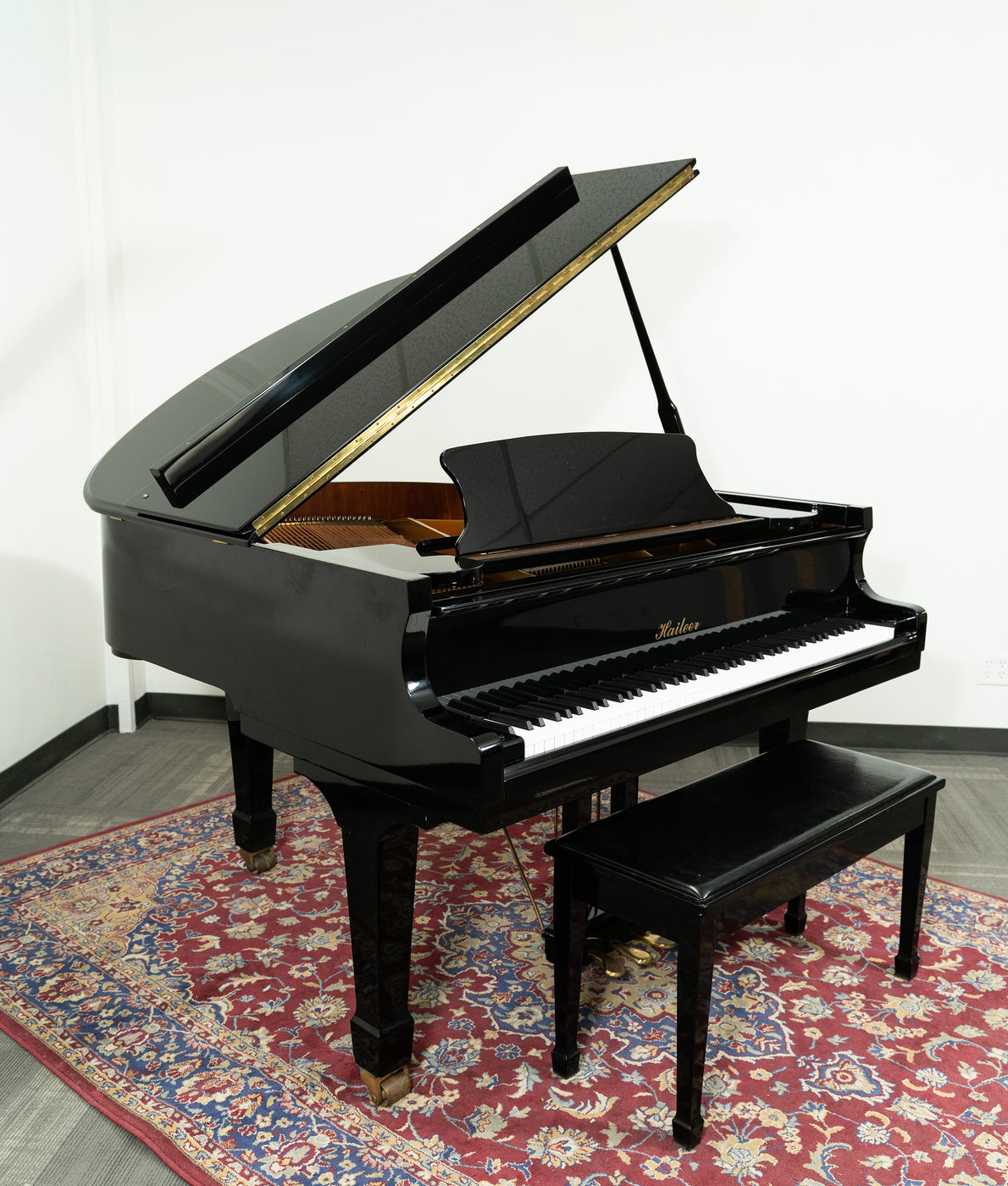Hailer 5'2 Classic Baby Grand Piano | Polished Ebony | SN: 560851427 ...