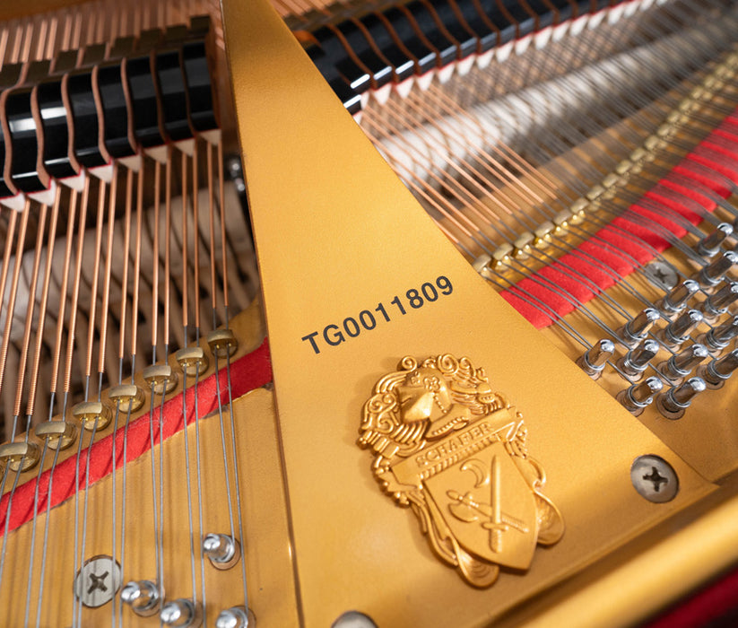 Schafer & Sons Baby Grand Piano | Polished Ebony | Used — Alamo