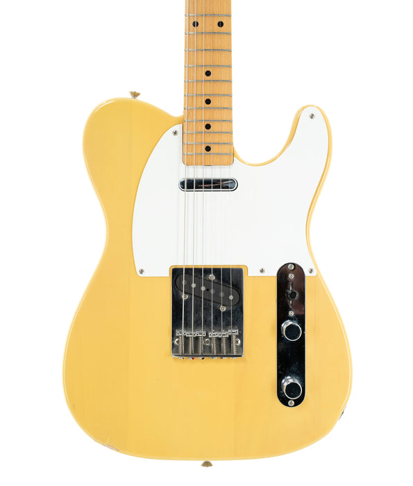 1986 Squier Telecaster (Fujigen) Cream/White Pickguard w/Hardshell Case