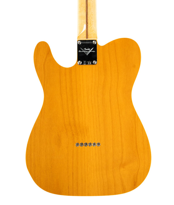 Fender Custom 1960 Telecaster AAA Maple Electric Guitar - Amber | New