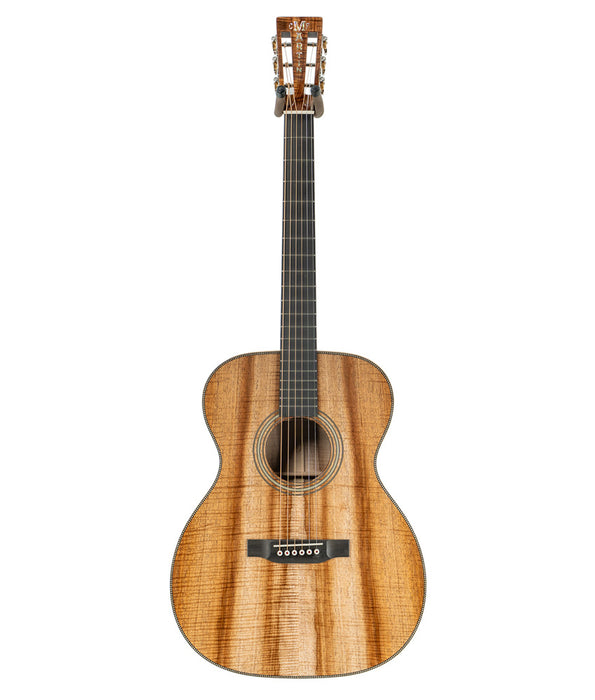 Martin Custom Shop OM "Exceptional Broad Figure" Koa Acoustic Guitar | New