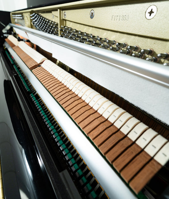 Kawai 45" K-200 Upright Piano | Polished Ebony | SN: F171353 | Used