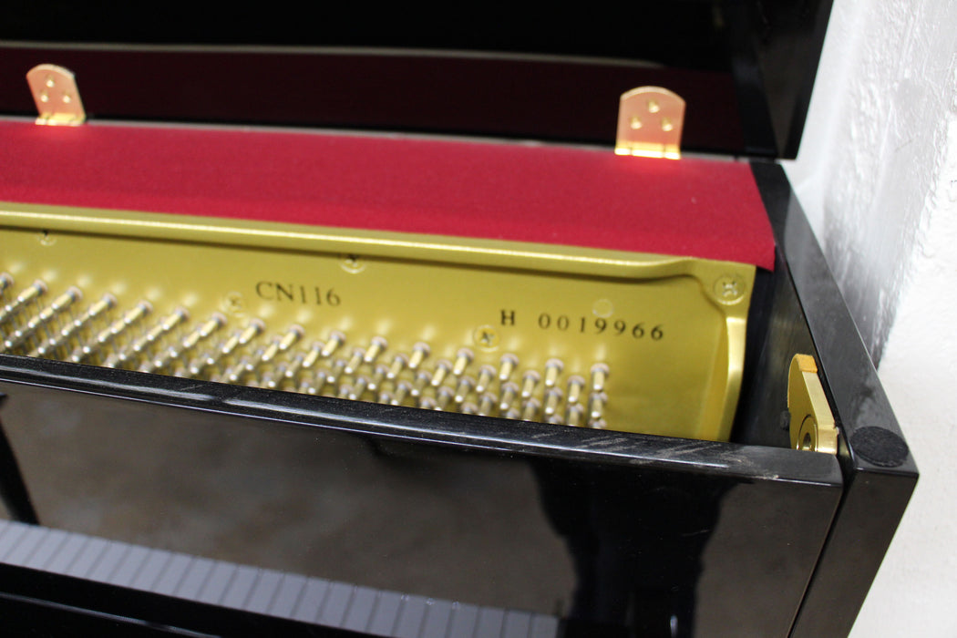 Cable-Nelson Polished Ebony Upright Console Piano