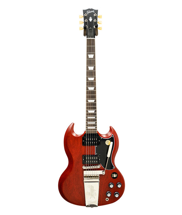 Gibson SG Standard '61 Maestro Vibrola - Faded Vintage Cherry Satin