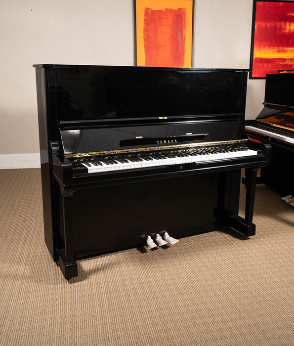 Yamaha U3 Upright Piano | Polished Ebony | 52" | Serial No. 2783431 | Used