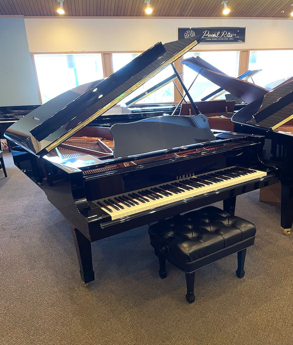 Yamaha 6'11" C6 Semi-Conservatory Grand Piano | Polished Ebony | Used