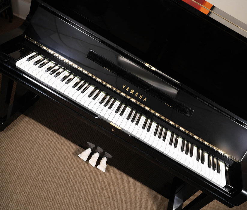 Yamaha U3 Upright Piano | Polished Ebony | 52" | 5-Star Certified Restored