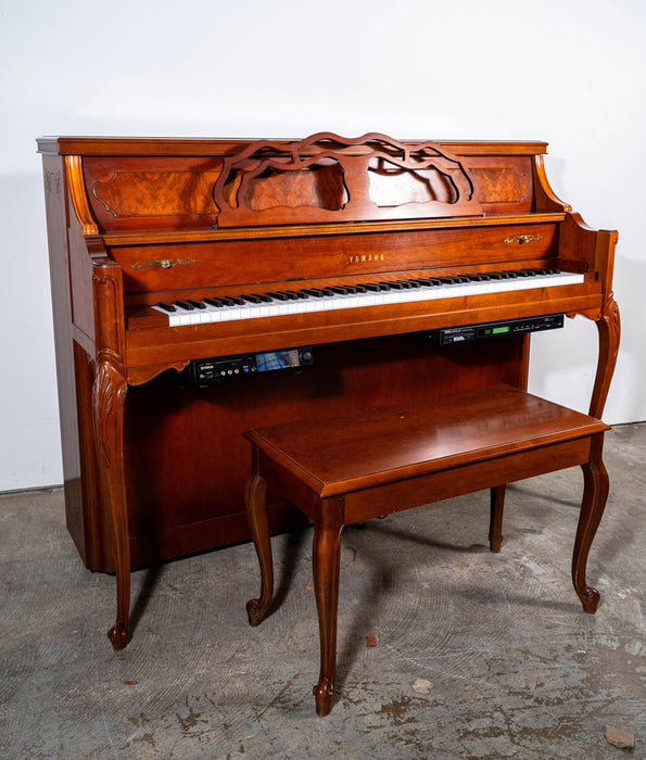 1995 Yamaha MX85P Upright Piano | Satin Mahogany | Serial No. T193829 | Used