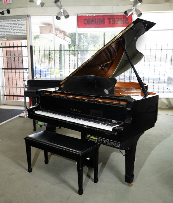 Yamaha C6 Grand Piano with Player System (1996) | Polished Ebony | Serial No. 5459587 | Used