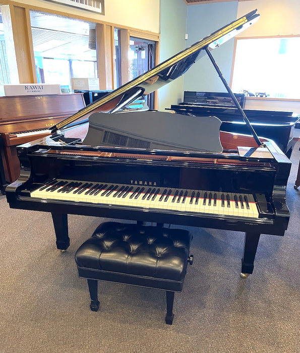 Yamaha 6'11" C6 Semi-Conservatory Grand Piano | Polished Ebony | Used