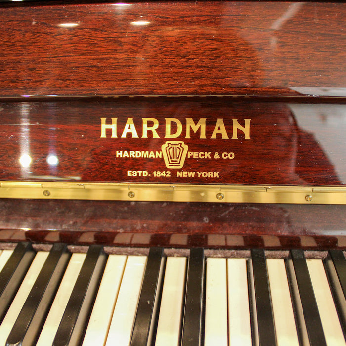 Hardman Polished Mahogany Studio Piano | Used