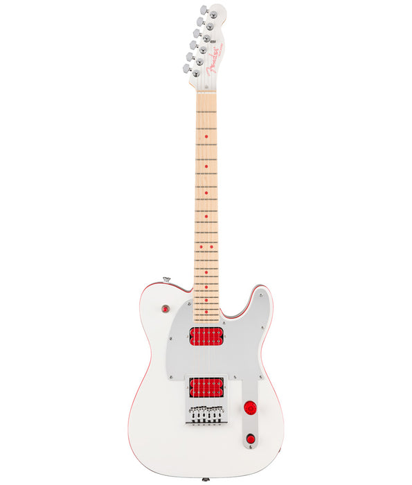 Fender John 5 Ghost Telecaster Electric Guitar - Arctic White | New