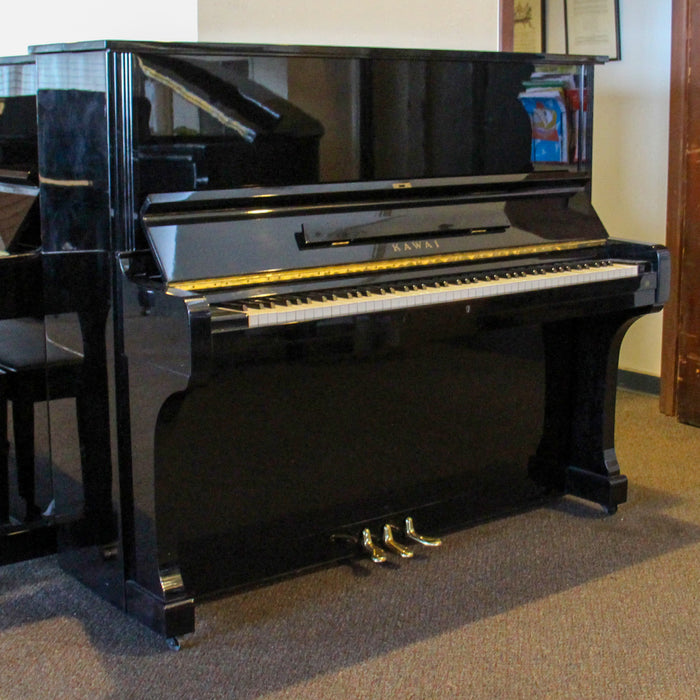 Kawai BL-61 Studio Upright Piano | Polished Ebony