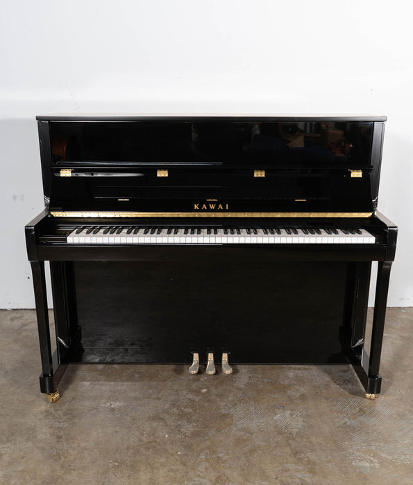 Kawai K-300 Upright Piano (2025) | Polished Ebony | 48” | Serial No. 2802974 | Used