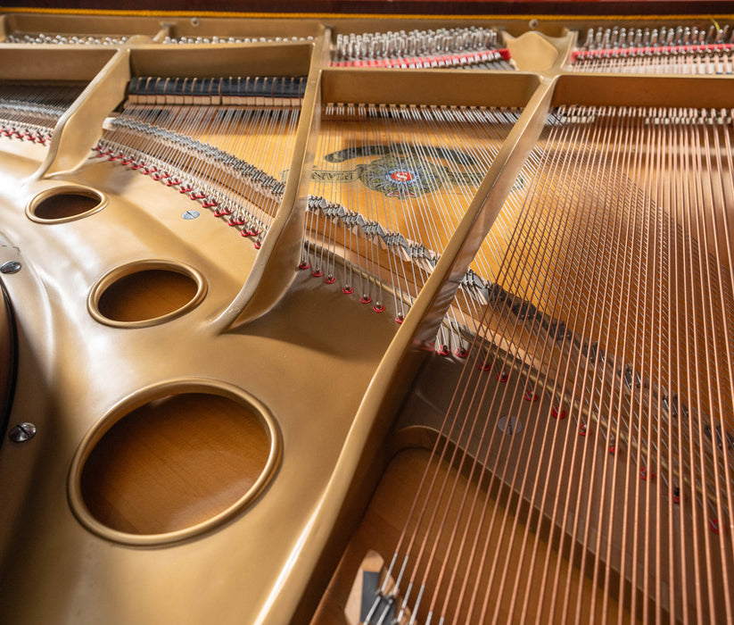 Samick SG-172 Grand Piano (1986) | Satin Mahogany | Serial No. 8612896 | New