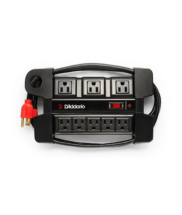 D'Addario Tour-Grade Power Base 8 Outlet