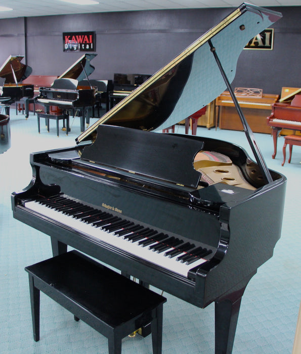 Schafer & Sons 5'1" SS-51 Grand Piano | Polished Ebony | SN: 8704535 | Used