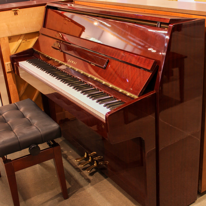 Kawai Mahogany Polished Continental Console Piano