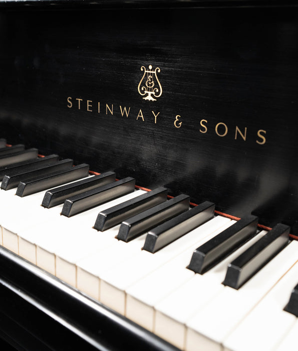 1973 Steinway Model M Grand Piano | Ebony | 5'7" | Serial No. 434449 | Used