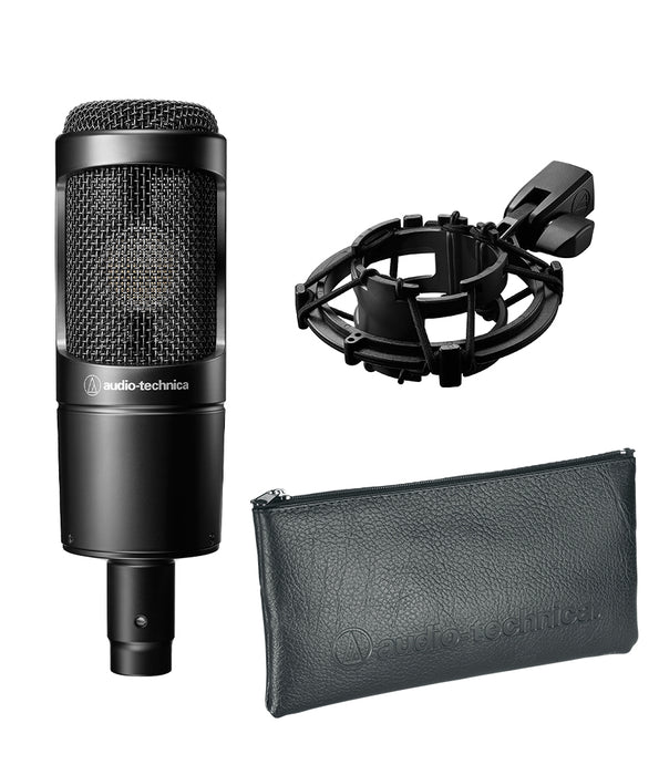 Audio-Technica AT2035 Side-Address Cardioid Studio Condenser Microphone