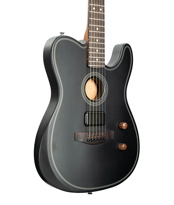 Pre-Owned Fender Acoustasonic Standard Telecaster- Black | Used