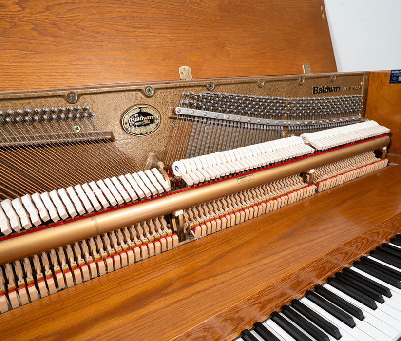 Baldwin Studio Upright Piano (1997) Model 243 | Oak | Used