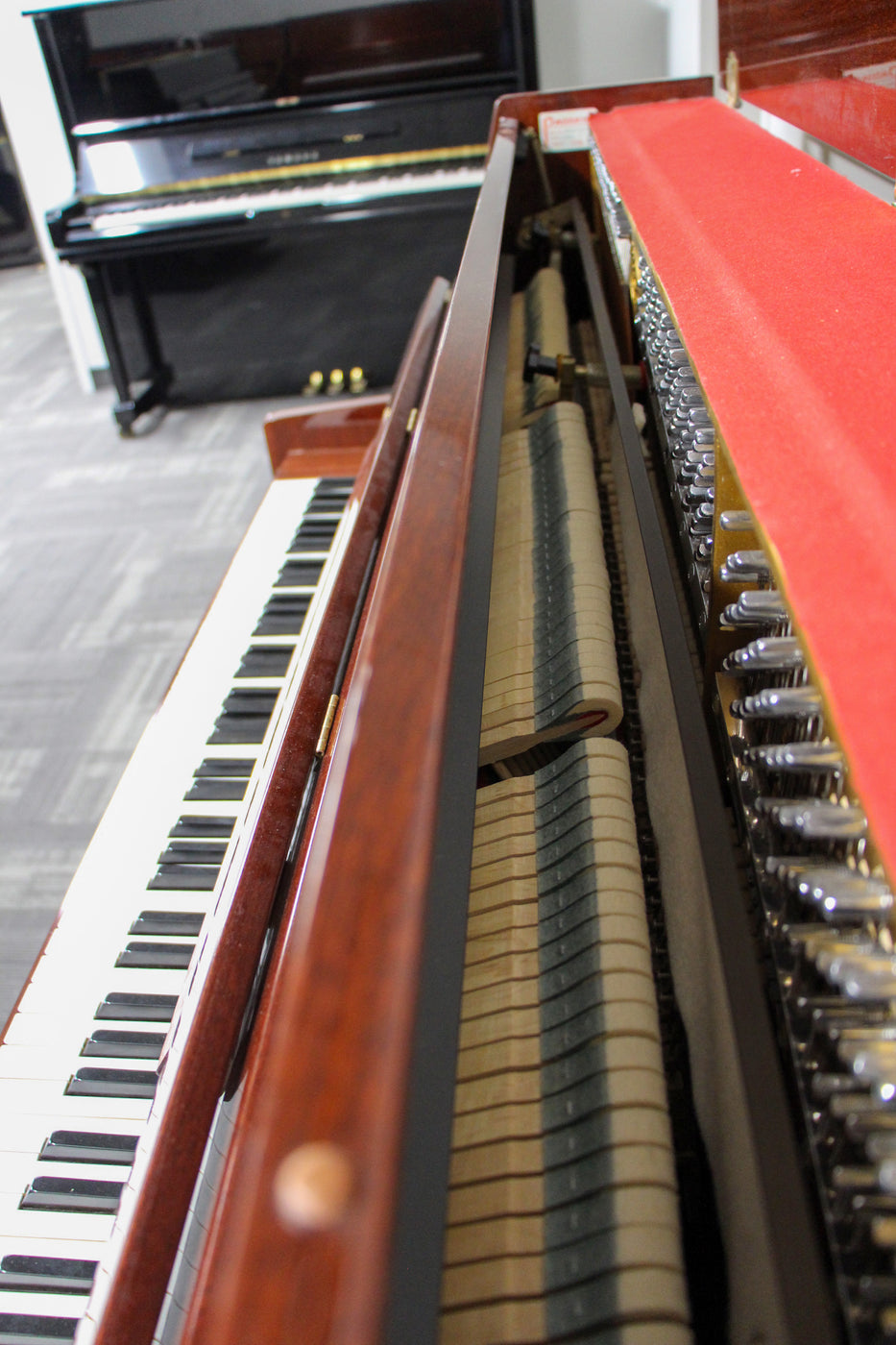 Wurlitzer WP50 Continental Console Piano | Polished MahoganyAlamo Music ...