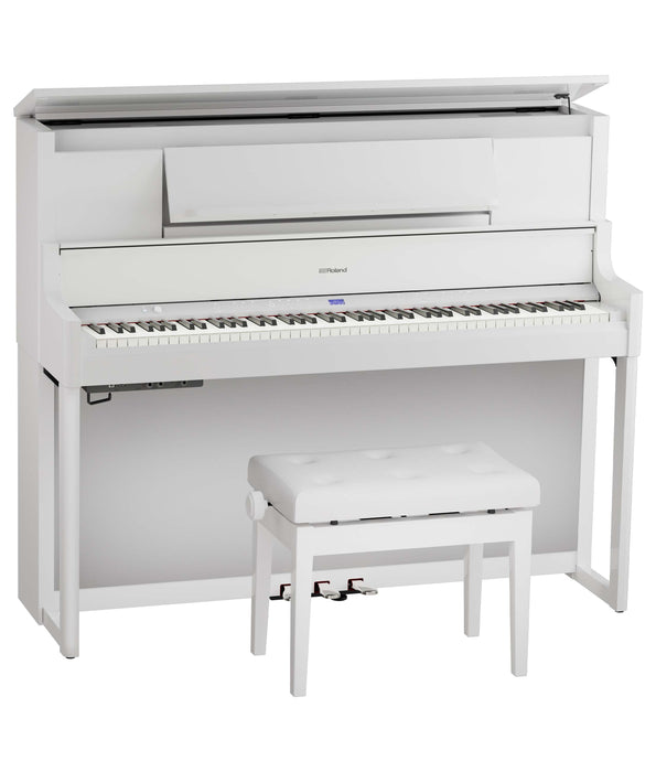 Roland LX-9 Digital Piano - Polished White