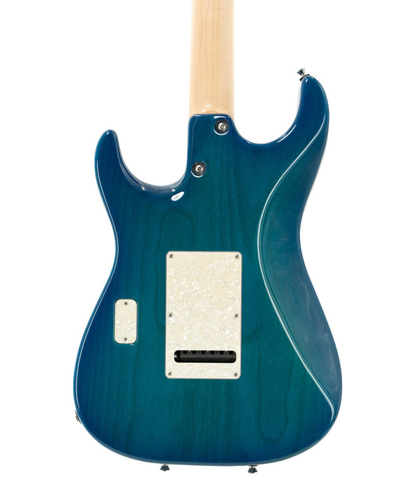 Pre-Owned Tom Anderson Drop Top HHH Electric Guitar - Deep Bora Bora Blue | Used