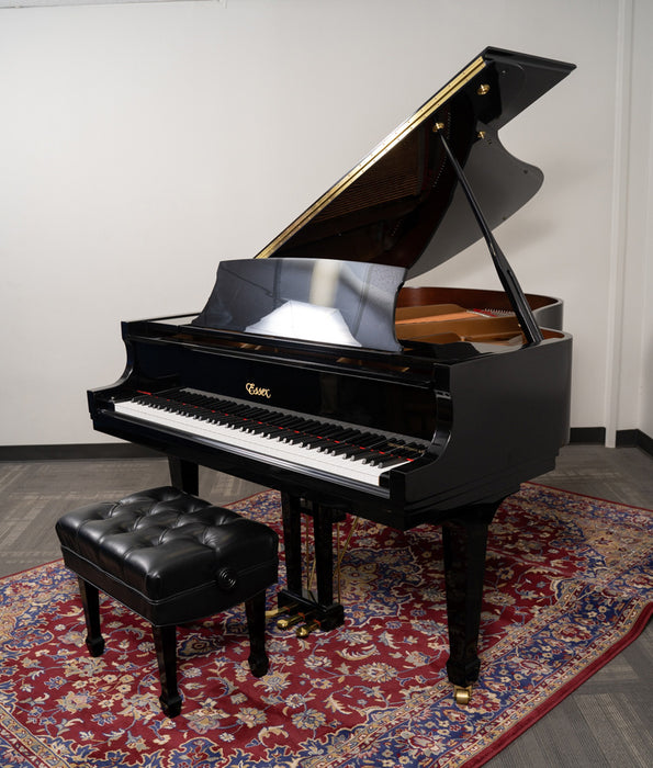 Essex 5'8" EGP-173 Grand Piano w/ QRS Player System | Polished Ebony | SN: E107678 | Used