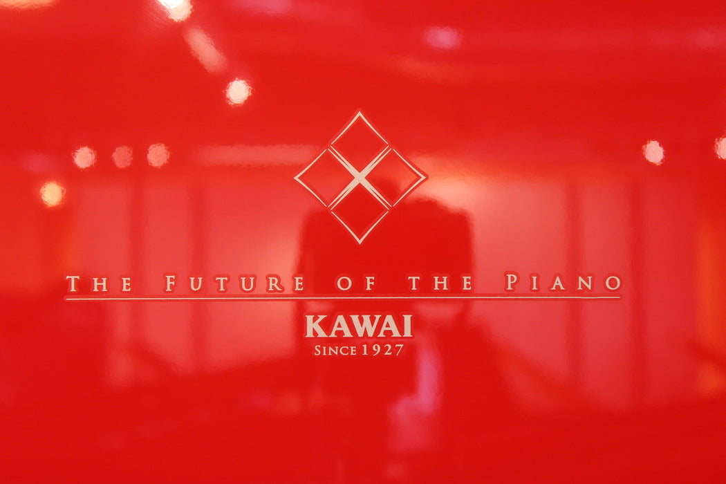 Kawai 45" K-200 Upright Piano | Polished Red